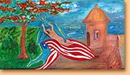 Giclee Print: Acci&oacute;n de Gracias en Puerto Rico